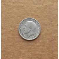 Великобритания, 6 пенсов 1921 г., серебро 0.500, Георг V (1910-1936)