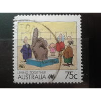 Австралия 1988 Искусство, комикс 75 центов