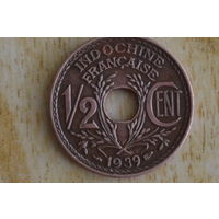 Французский Индокитай 1/2 цента 1939