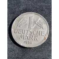 Германия (ФРГ) 1 марка 1965 D
