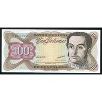 Венесуэла 100 боливаров 1998 г. Р66g. UNC