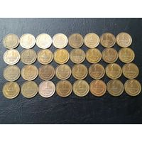 1 копейка 1961-1991гг. Полный набор.  В основном монеты штемпельные ( без обращения )Предложите Вашу цену.