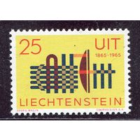 Лихтенштейн. 100 лет международного союза электросвязи