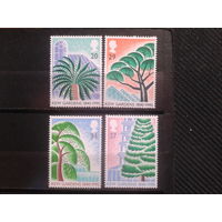 Англия 1990 150 лет Ботаническому саду ** Полная серия Михель-5,0 евро