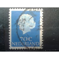 Нидерланды 1957 Королева Юлиана  70с