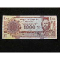 Парагвай 1000 гуарани 2004г.UNC