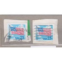 Флаг США 1998 год лот 1066 вырезки цена за 1 марку