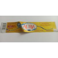 Этикетка от напитка "Aura", 0,5 (л) , Лидский пивзавод