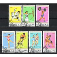 Олимпийские игры в Сеуле Монголия 1988 год серия из 7 марок