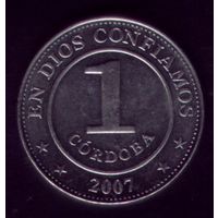 1 Кордоба 2007 год Никарагуа
