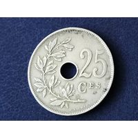 Бельгия 25 сантимов 1927 -que-