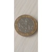 Франция 10 франков 1990г.