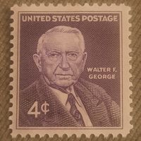 США 1960. Walter F. George