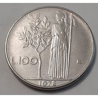 Италия 100 лир, 1978 (3-16-229)