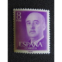 Испания 1956 г. Франко.