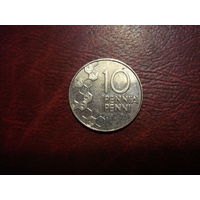 10 пенни 1998 год Финляндия