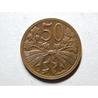 Чехословакия 50 геллеров 1947г.