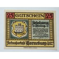 Германия, Нотгельд Horneburg 25 Пфеннигов 1921 --163