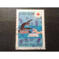 Финляндия 1972 Кр. крест, микроскоп