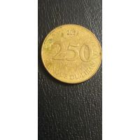 Ливан 250 ливров 2009г.