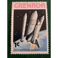 Гренада 1978.  Космический шаттл Booster Jettison. Марка из серии