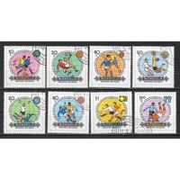 Чемпионат мира по футболу в Германии Монголия 1982 год серия из 8 марок