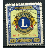 Иран - 1967 - Эмблема международного клуба LION - [Mi.1352] - 1 марка. Гашеная.  (LOT EL30)-T10P18