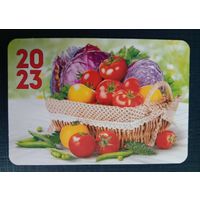 Календарик 2023 Корзина с овощами