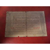 1 марка 1919 Польша