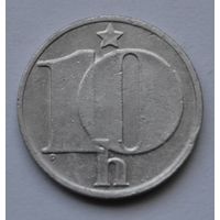 Чехословакия, 10 геллеров 1976 г.