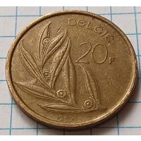 Бельгия 20 франков, 1982   BELGIE     ( 3-6-2 )