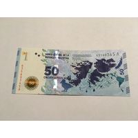 50 песо Аргентина с рубля