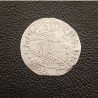 3 гроша 1632г. "Эльбинг" Шведская Ливония Густав Адольф II