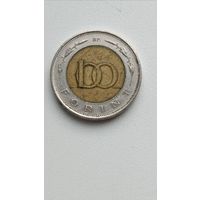Венгрия 100 форинтов 1997 год.