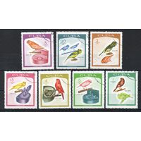 Птицы Куба 1968 год серия из 7 марок