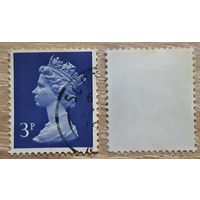Великобритания 1971,1973 Королева Елизавета II. 3р