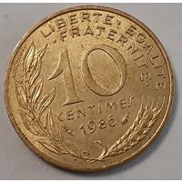 Франция 10 сантимов, 1986 (5-2-34)