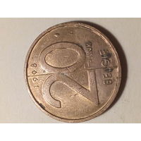 20 франк Бельгия 1998