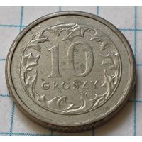 Польша 10 грошей, 1993     ( 3-3-7 )