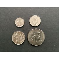 ЮАР - 4 монеты 1971-1977 гг.