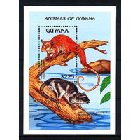 1992 Гайана. Опоссумы