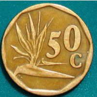 ЮАР (Южная Африка), 50 центов 1993