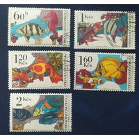 Чехословакия 1975 Аквариумные рыбы