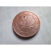 2 евроцента, Германия 2002 А