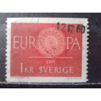 Швеция 1960 Европа концевая