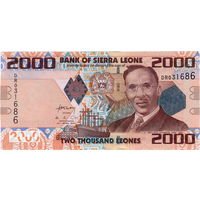 Сьерра-Леоне, 2000 леоне, 2010 г., UNC