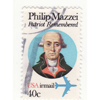 Филипп Маццеи (1730-1816), политический писатель итальянского происхождения 1980 год