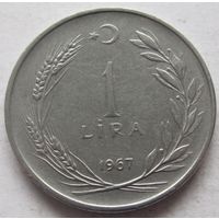 Турция 1 лира 1967
