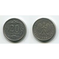 Польша. 20 грошей (1996)