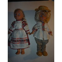 2 Куклы в национальных костюмах